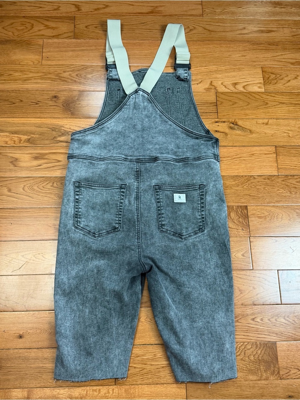 Ripton & Co Women’s Performance Stretch Acid Wash Jort Overalls NWOT - Picture 2 of 10